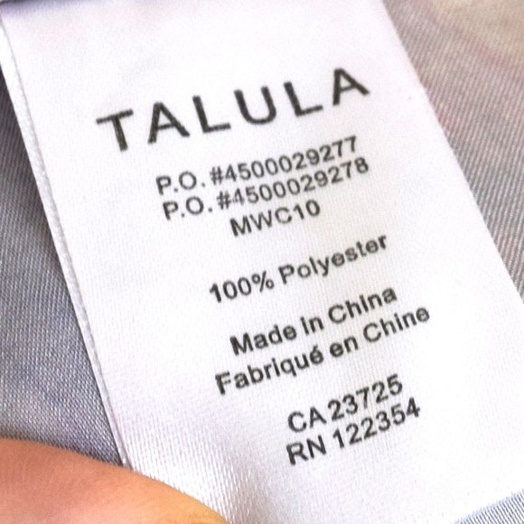 Talula Satin Mountain Graphic Print Short Sleeved Blouse - Picture 7 of 8